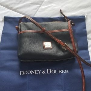 Dooney & Bourke Pebble  Grain Ginger Pouchette